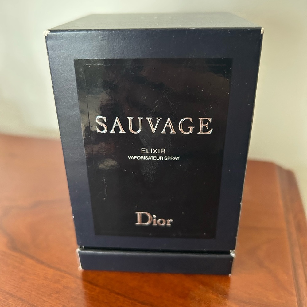 Dior Sauvage Elixir in Elegant Black Packaging